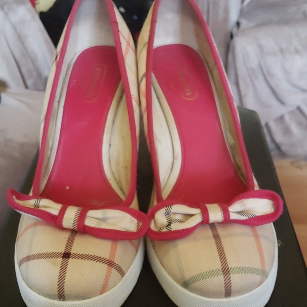 Coach sneaker wedges